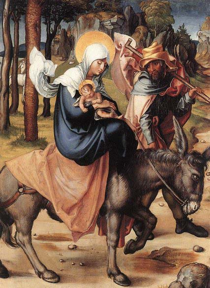 The Seven Sorrows of the Virgin: The Flight into Egypt